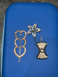 Sparkling Hair Clips Set