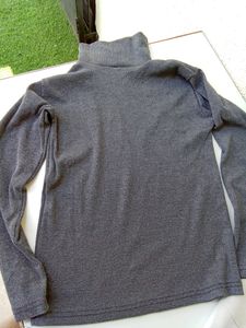 Woollen Turtleneck Top