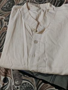 Men's Cream Kurta