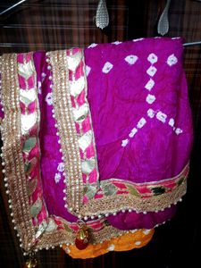 Pure Bandhej Silk Dupatta