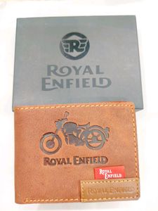 Royal Enfield Leather Wallet For Men