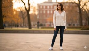 Cream Ribbed Knit Zip Cardigan