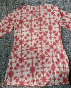 floral print short kurti