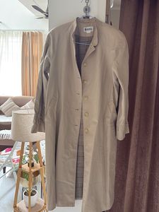 Classic Beige Trench Coat oversize