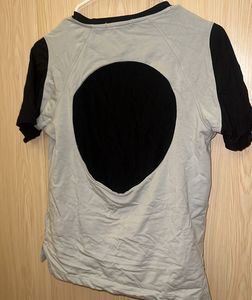 Forever 21 Back-Cut Colorblock T-Shirt