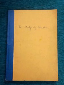The Study of Education Book