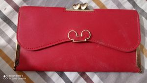 Styling Brand New Purse...In Red Colour