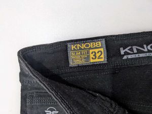 Men's Black Slim Fit Jeans (32)
