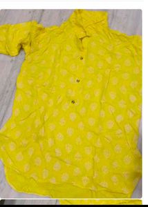 2 combo Floral Print Kurta Set with Lace Trim