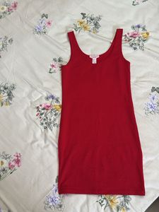 Vibrant Red Dress