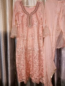 Hand Work Kurta Set Original Suit