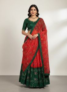 Navratri special Skirt, choli, blouse, dup pata