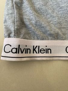 Calvin Klein Grey Sports Bra