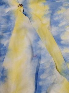 Tie-Dye Off-Shoulder Top