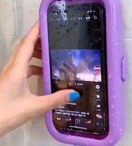 Waterproof Shower Phone Holder – Wall Mount Case