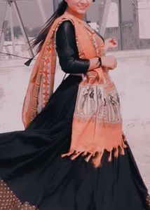 Beautiful Black Lehenga skirt