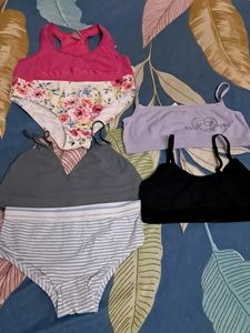Combo Of  5 Imported Fabric Sports Bra N  Pant