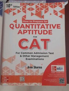 CAT Exam Preparation Books - ARUN SHARMA