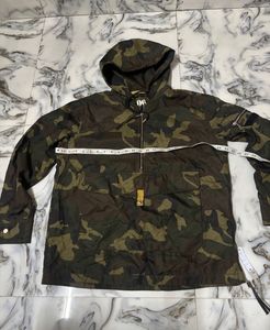 ZARA Camo Print Anorak Jacket