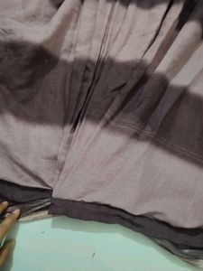 Elegant Brown &amp; Beige Saree with Blouse