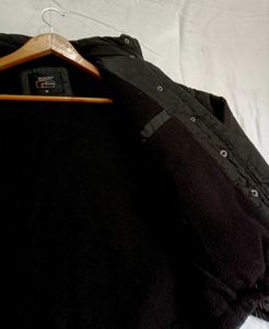 Stylish Black Quilted Jacket