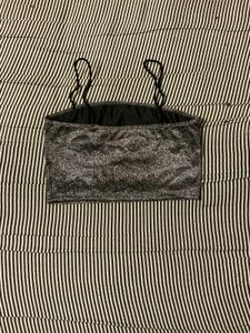 Sparkly Grey Cropped Cami Top