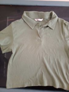 Olive Green Polo T-Shirt