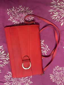 Chic Red Crossbody Bag