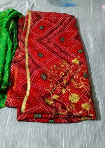 Fix Rate 4 Daily Wear light Weight Bandhani Sari