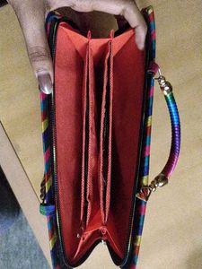 Ethnic Embroidered Clutch