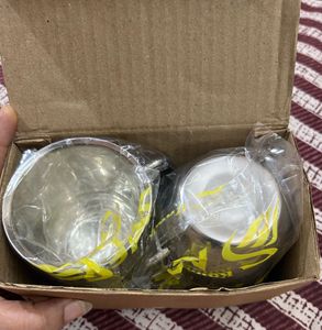 Stainless Steel Cups- Brand New(Set of 2)