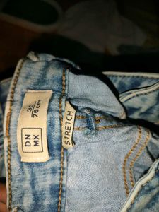 Light Wash Flared Jeans