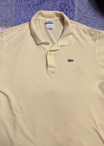 Lacoste Classic Pique Polo T-Shirt – Light Yellow