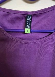 Purple Side Cut-Out Tank Top 💜