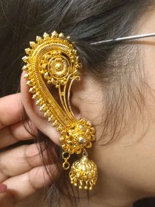 4 Set Vintage Gold Tone Earrings