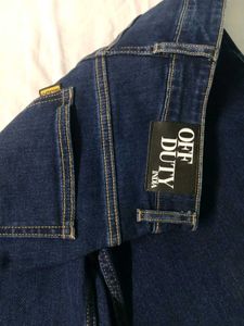 Dark blue wide leg denim ( Brand new )