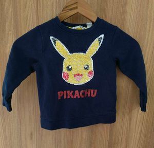 🌀 H&amp;M x Pokemon Pikachu Sweatshirt