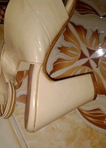 Cream Strappy Heels