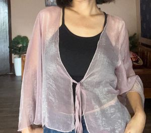 ☀️🩷Summer Sheer Top 💜