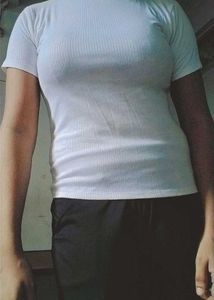 White High Neck Top For Girls 🤍