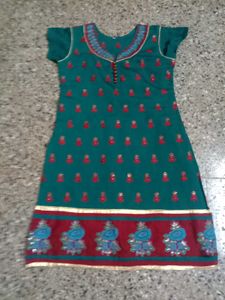 Bottle Green Kurthi
