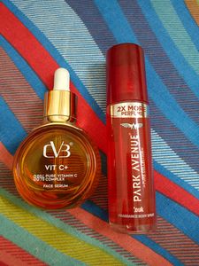Combo Of Vitamin C+ Face Serum And Body Spray