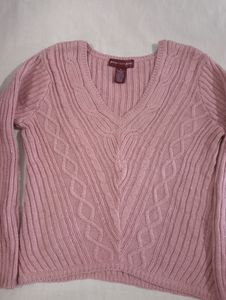 Very Stylish Pink Sweater Top..