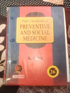 Park's Preventive & Social Medicine - 26th Edition