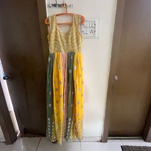 diwali offer !!Rainbow Sequin Gown grab soon