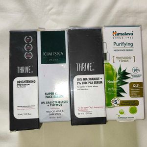 Assorted Face Serums (30ml each)