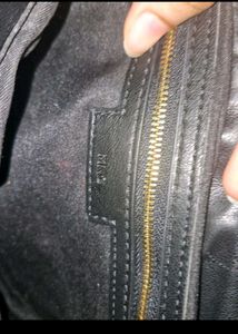 MANGO Stylish Quilted Black Shoulder Bag