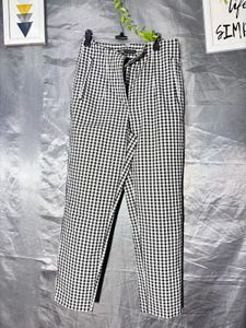 Zara Gingham Check Trousers