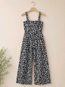 Floral Print Jumpsuit