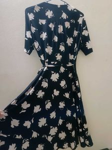 Floral Wrap Dress